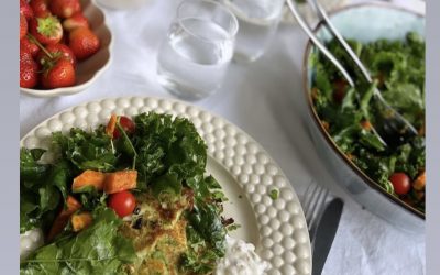 Tildes Zucchinibiffar med halloumi